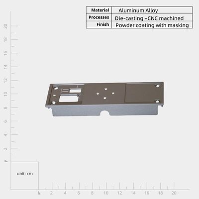 Op maat gemaakte bewerkingen voor het gieten van aluminiumlegeringen voor elektronische apparatuur