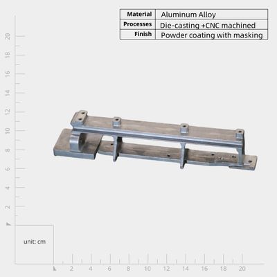 Oem Metal Fabricating Services stofdichte betaalbare aluminium bracket onderdelen voor ruwe omgevingen