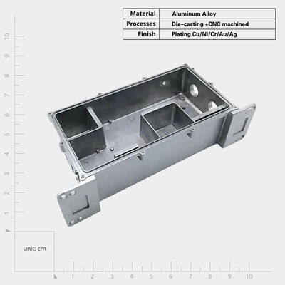 Die Cast CPU Heatsink Cooler Extruded Customized Profiles Aluminium Radiator