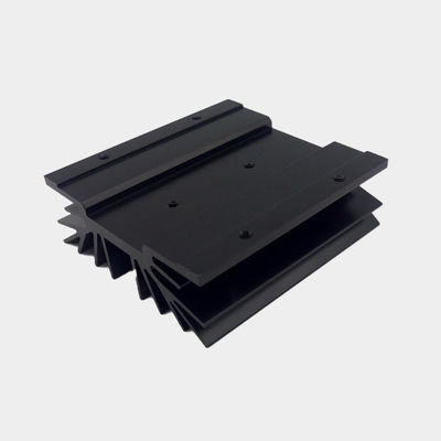 6000 serie Aluminium Extrusie Warmtebak, Zwarte Anodiserende Aluminium Radiator