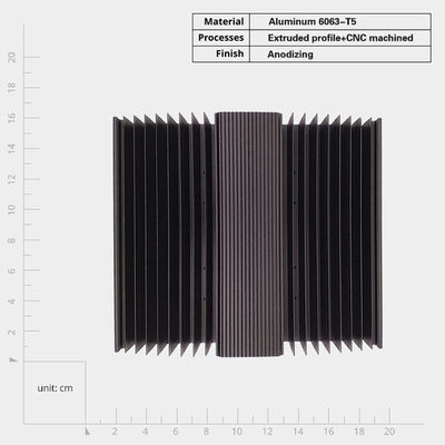 Anodisatie van industriële aluminiumverwarming voor langdurige verbetering van de thermische prestaties