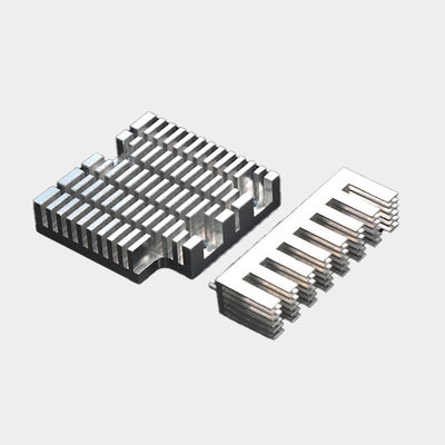 Anodisatie van aluminium warmteputten met rechte vin