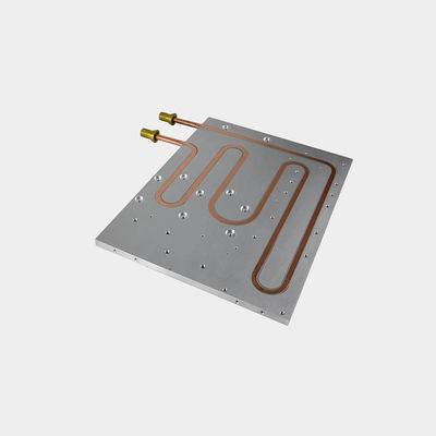 Warmtegeleidbaarheid gekoelde metalen koude plaat warmtebak met vloeistofkoelsysteem