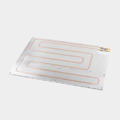 Aluminium schroef montage koude plaat warmtebak met hoge warmtegeleidbaarheid en doorstroming