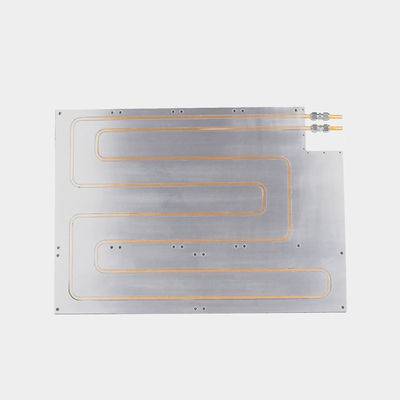 Aluminium schroef montage koude plaat warmtebak met hoge warmtegeleidbaarheid en doorstroming