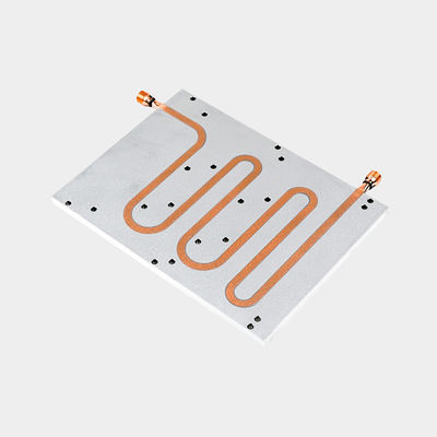 Volledig aanpasbare geleiding Vloeibare koude plaat Warmteput voor elektronica