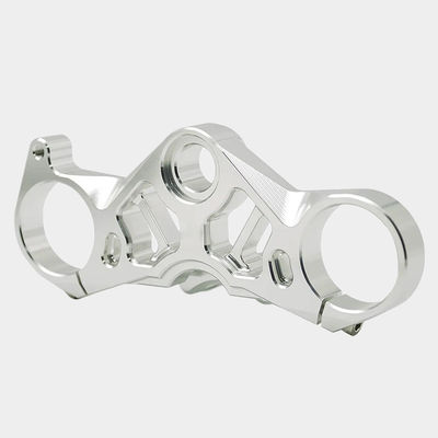 OEM CNC smeden Aluminium legering bovenste CNC bewerkte motorfiets bovenste drievoudige klem bovenste vorkhouder paneel