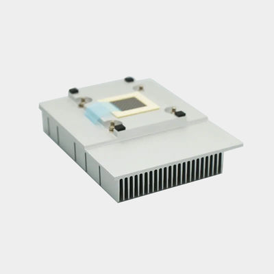 Sleek geanodiseerd aluminium extrusie-warmteputten op maat met schroefmontage corrosiebestendigheid