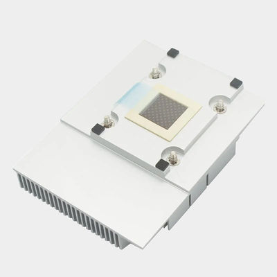 Sleek geanodiseerd aluminium extrusie-warmteputten op maat met schroefmontage corrosiebestendigheid