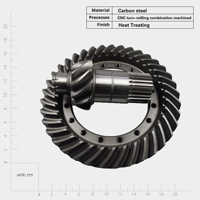 Montage van kroonwiel en pinion 28/9 Fits voor vrachtwagen Dieselmotor