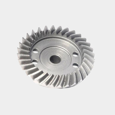 Op maat gemaakte spiraalversnellingen van roestvrij staal voor machine-accessoires Vlakheid ± 0,01 mm