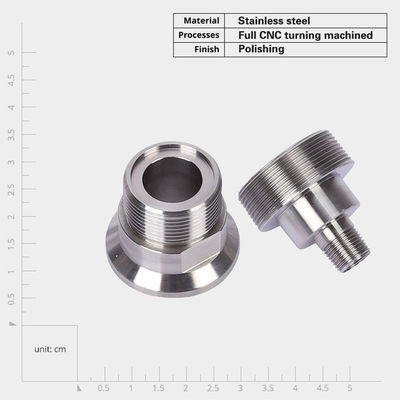Op maat gemaakte CNC-bewerking met hoge precisie Spare delen Roestvrij staal Aluminium draaifabrikanten