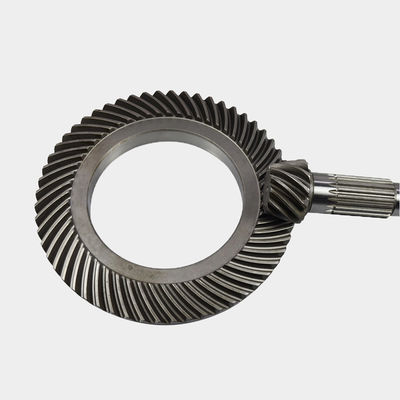 CNC Custom Spiral Bevel Gear Set Roestvrij staal Carbon Steel materiaal voor hydraulisch systeem