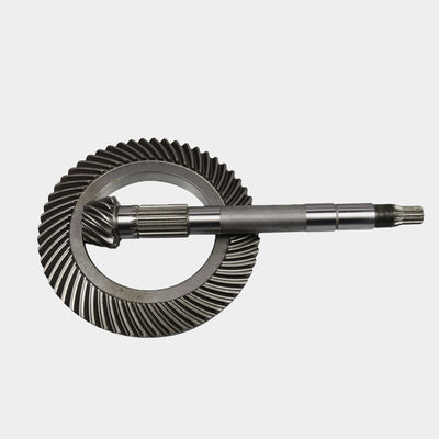 CNC Custom Spiral Bevel Gear Set Roestvrij staal Carbon Steel materiaal voor hydraulisch systeem