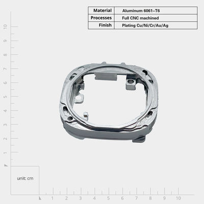 100% inspectie Op maat gemaakte aluminium gietstukken met een CNC-proces met hoge precisie
