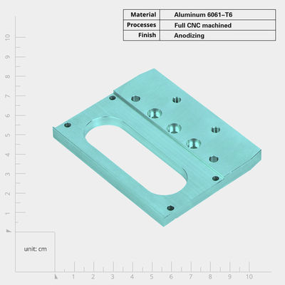 Precision Tolerance 0,01 mm-0,05 mm CNC-bewerkte prototype voor verschillende toepassingen