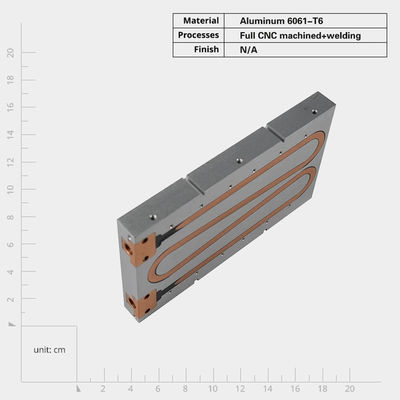Aluminium vloeibare koude plaat perfect voor warmteafvoer in verschillende elektronische apparaten