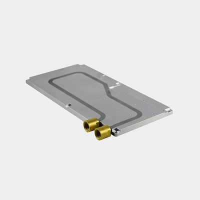 Aluminium koudplaatverwarming met hoge doorstroming en schroefmontage methode