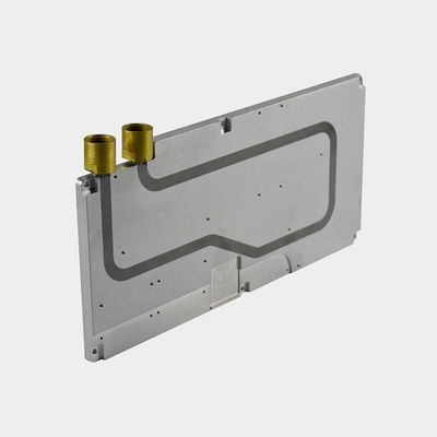 Aluminium koudplaatverwarming met hoge doorstroming en schroefmontage methode