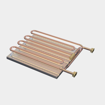 Schroefmontage van aluminium koudplaat warmteput voor geoptimaliseerde warmteoverdracht