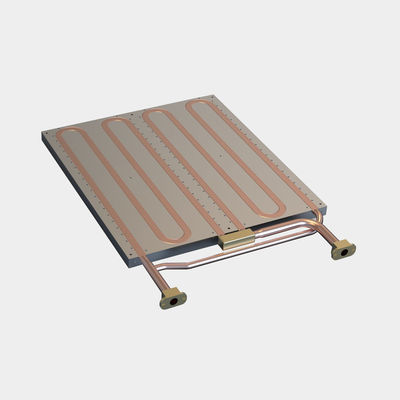 Schroefmontage van aluminium koudplaat warmteput voor geoptimaliseerde warmteoverdracht