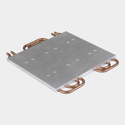 Schroef gemonteerde aluminium vloeistof koeling koude plaat warmteput voor extreme temperatuurregeling