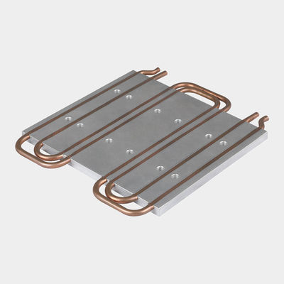 Schroef gemonteerde aluminium vloeistof koeling koude plaat warmteput voor extreme temperatuurregeling