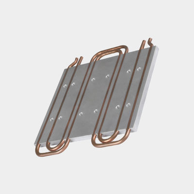 Schroef gemonteerde aluminium vloeistof koeling koude plaat warmteput voor extreme temperatuurregeling