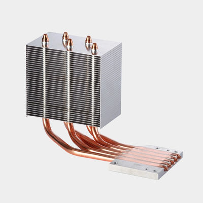 Gepersonaliseerde vinnendichtheid Skived vinnen en buis warmtewisselaar voor elektronische apparaten