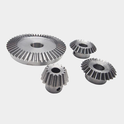 Kleine modulaire spiraalvormige tandwielen op maat voor precisie metalen machtsmetallurgische tandwielen