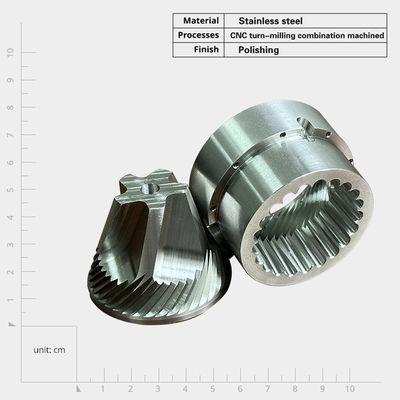 Precision CNC-bewerkte delen voor metaalvervaardiging Aluminium roestvrij messing Titanium staal
