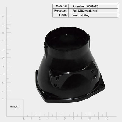 Precision 3-5 Axis CNC-geschakelde en geslepen metalen componenten voor precisieapparatuur