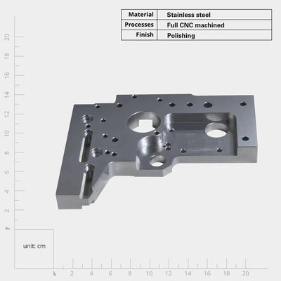 Persoonlijke CNC-bewerkte oppervlakteslijperonderdelen met slijptolerantie -0,001 mm