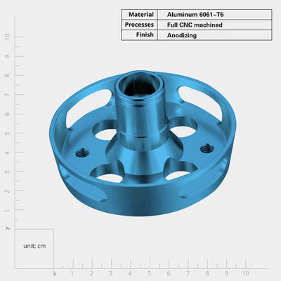 Custom CNC-bewerkte onderdelen met hardheid en flexibiliteit Tolerantie 0,001 mm